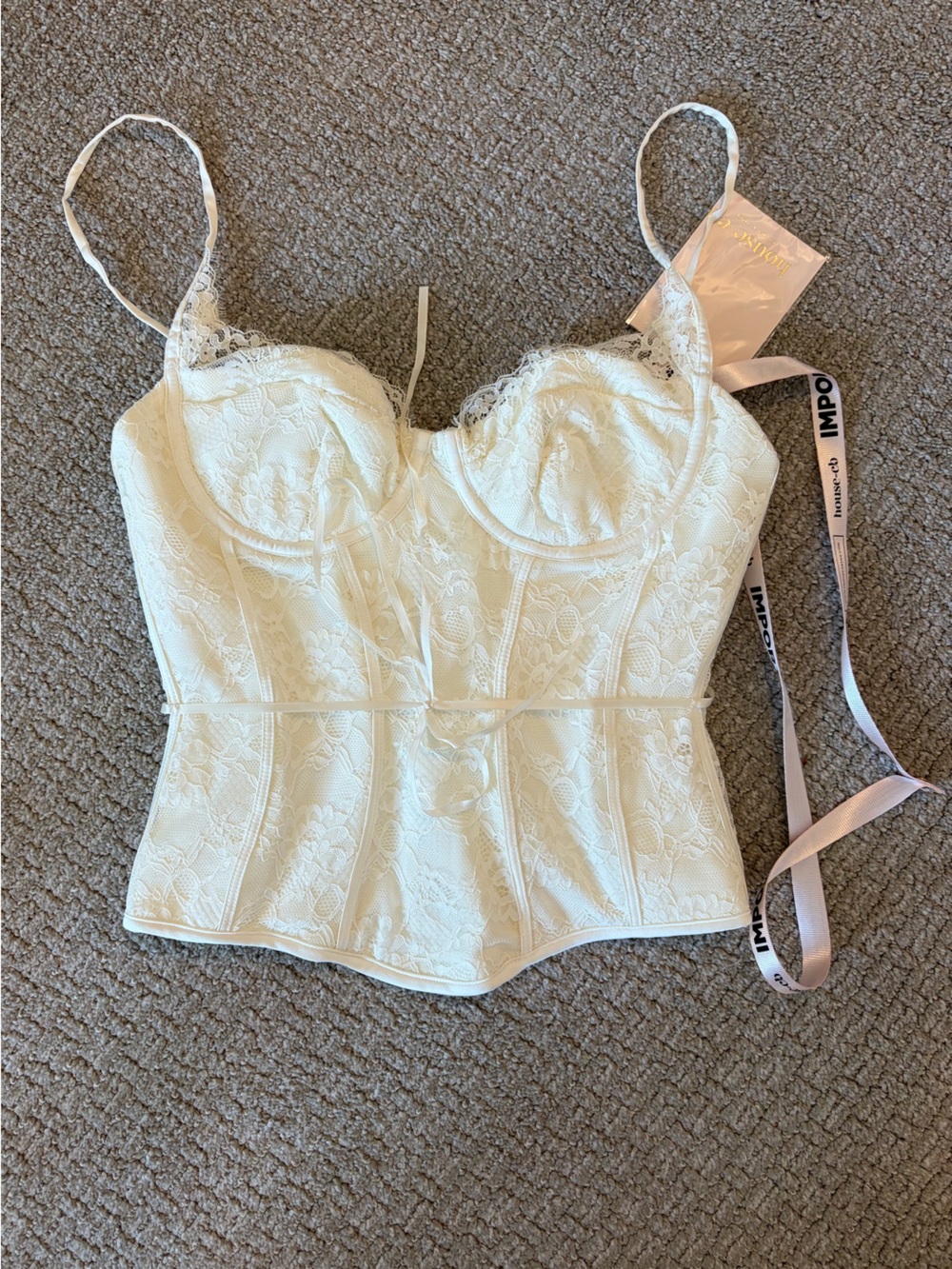 House of CB Audrina lace corset